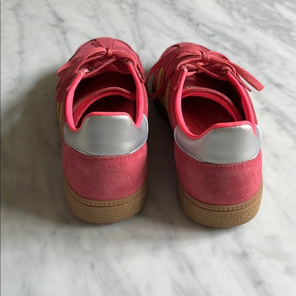 Adidas “Spezial” Pink and Yellow Retro Sneakers - Picture 4 of 8